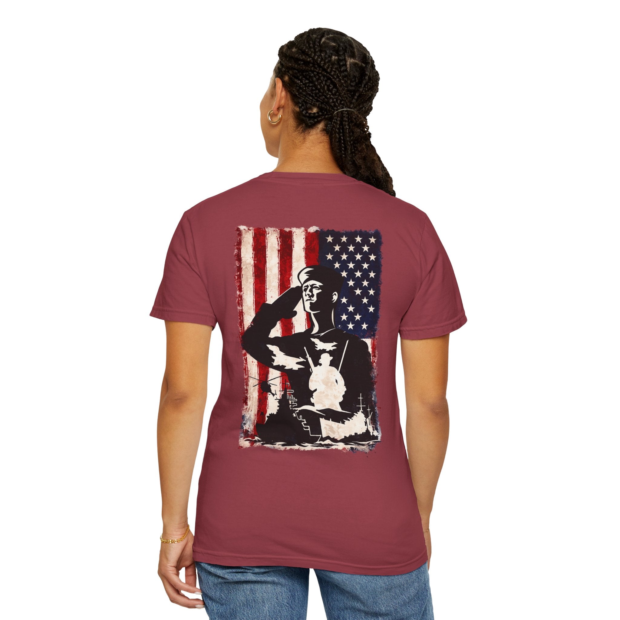 4th of July T-Shirt — 'We'll Put a Boot in Your Ass' Patriotic Military Tee