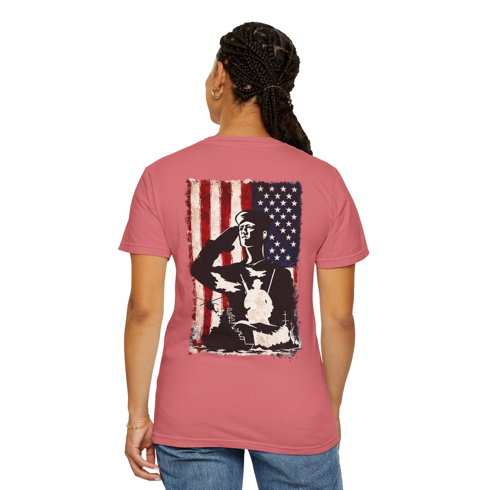 4th of July T-Shirt — 'We'll Put a Boot in Your Ass' Patriotic Military Tee