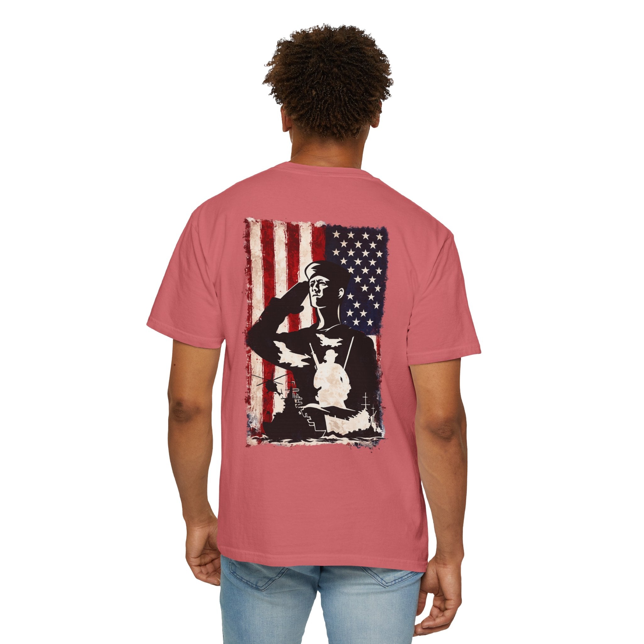 4th of July T-Shirt — 'We'll Put a Boot in Your Ass' Patriotic Military Tee