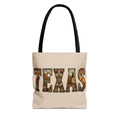 Texas vintage desert letters Tote Bag | western southwestern typography