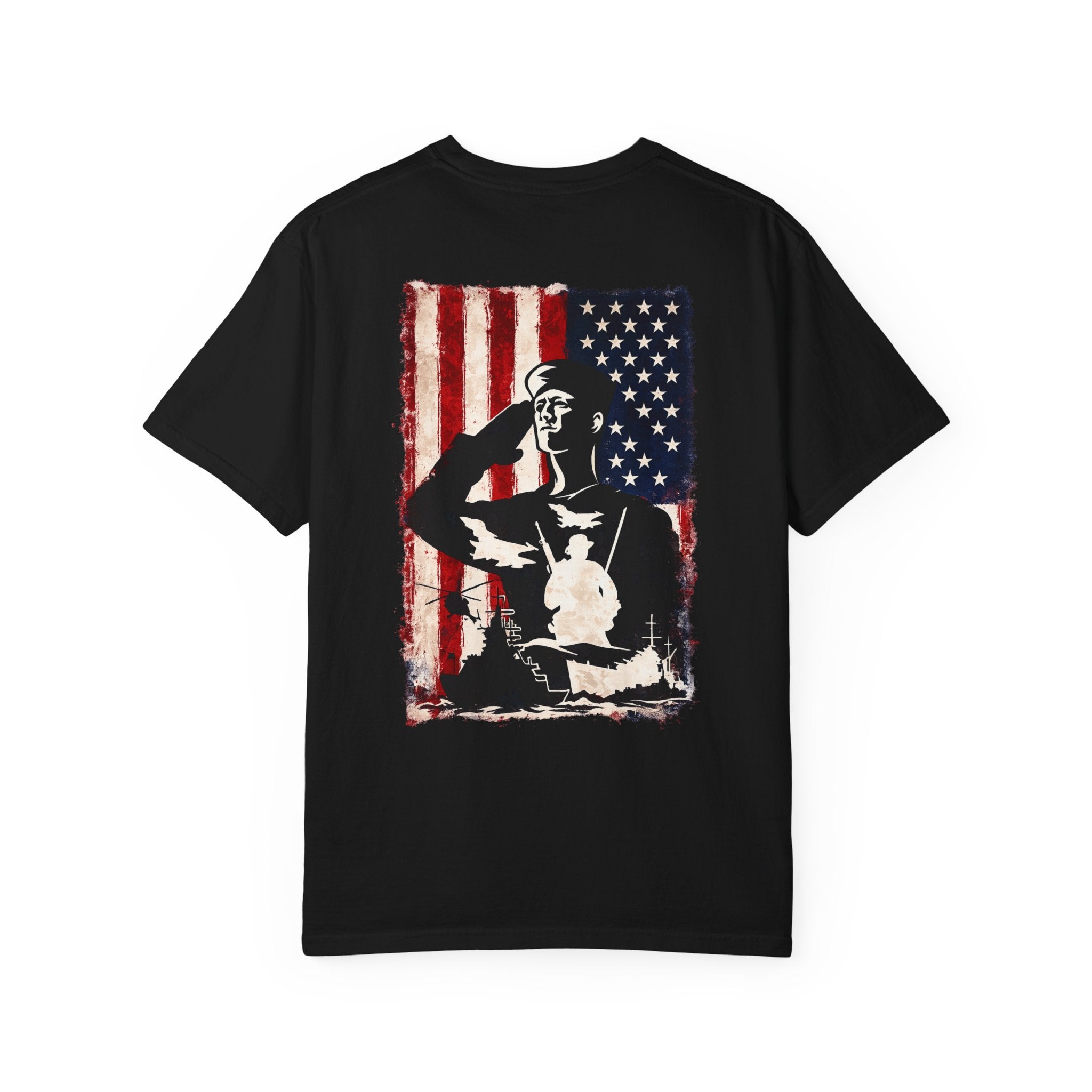4th of July T-Shirt — 'We'll Put a Boot in Your Ass' Patriotic Military Tee