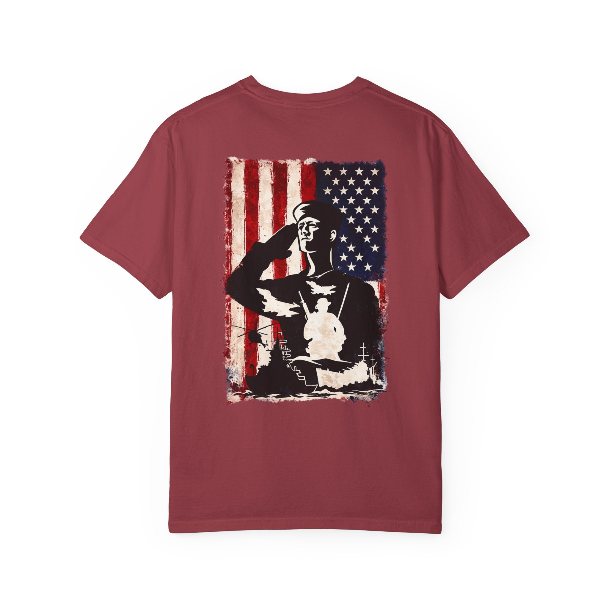 4th of July T-Shirt — 'We'll Put a Boot in Your Ass' Patriotic Military Tee