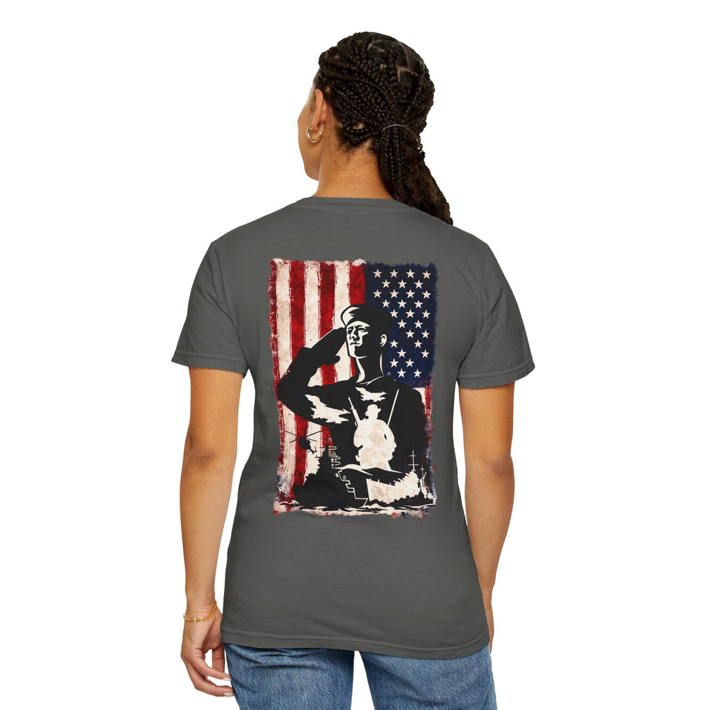 4th of July T-Shirt — 'We'll Put a Boot in Your Ass' Patriotic Military Tee