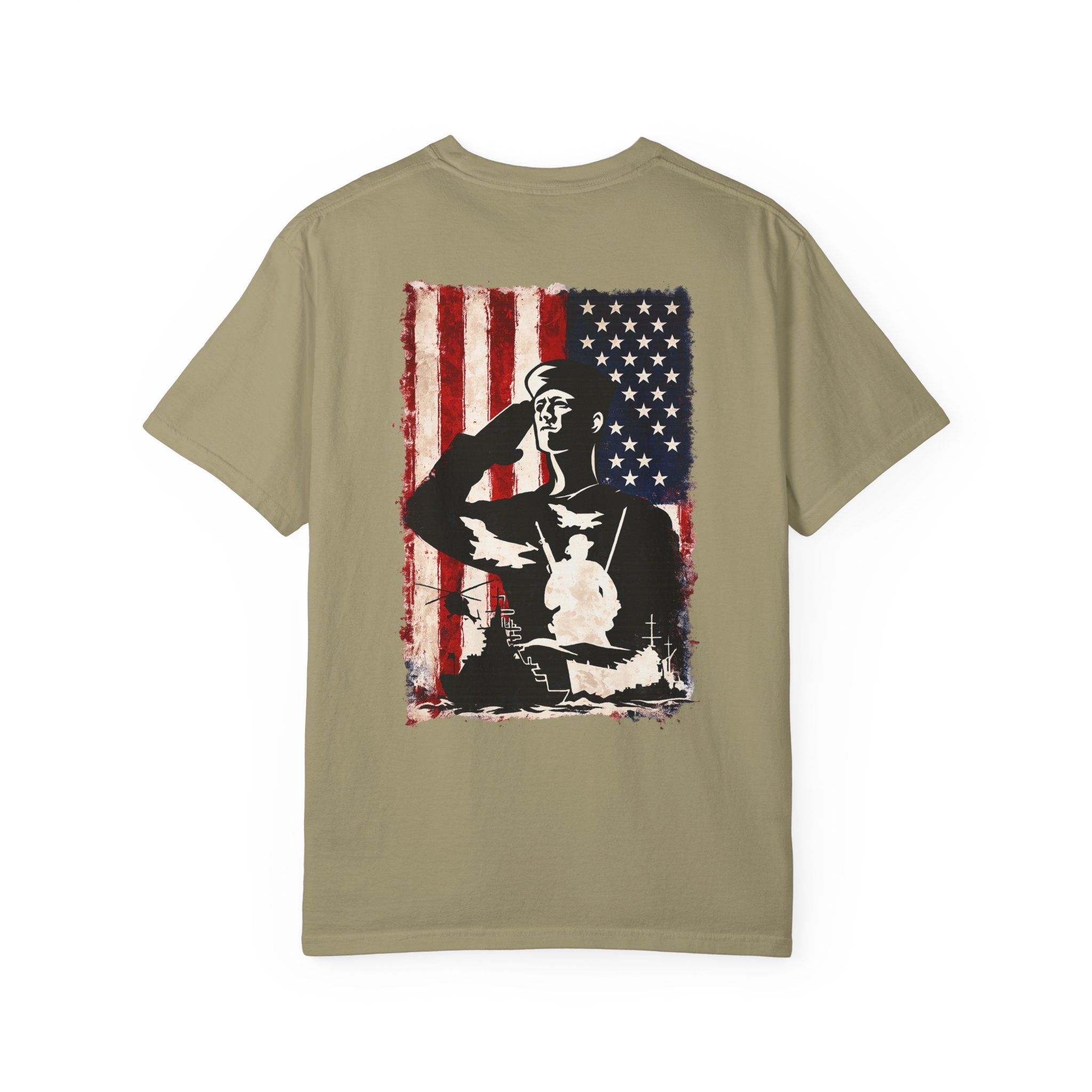 4th of July T-Shirt — 'We'll Put a Boot in Your Ass' Patriotic Military Tee