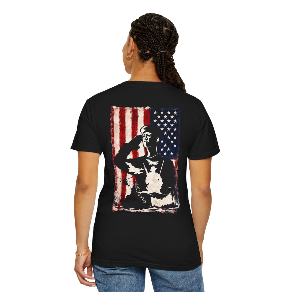 4th of July T-Shirt — 'We'll Put a Boot in Your Ass' Patriotic Military Tee