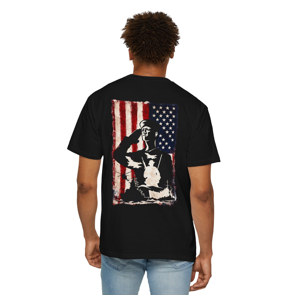 4th of July T-Shirt — 'We'll Put a Boot in Your Ass' Patriotic Military Tee