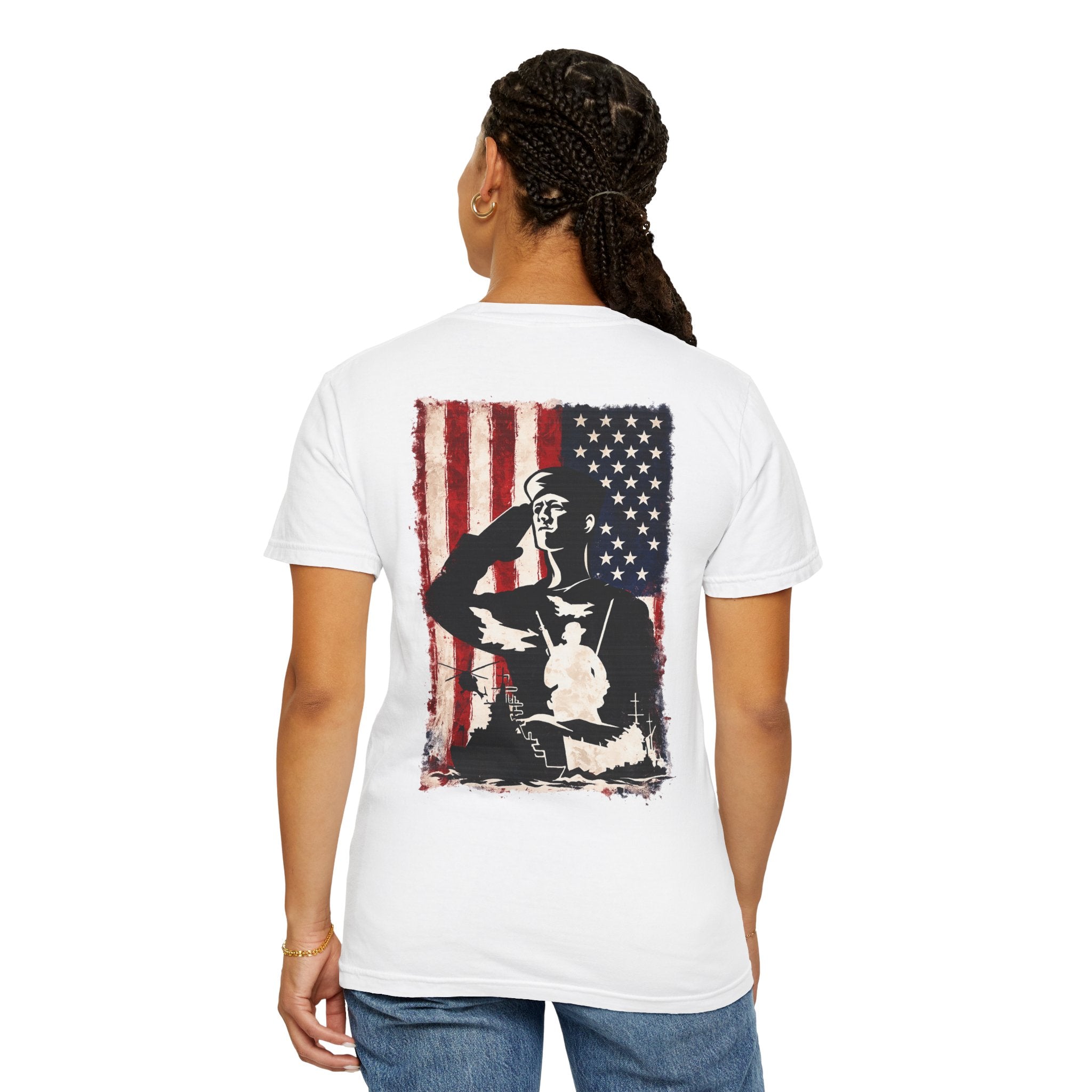 4th of July T-Shirt — 'We'll Put a Boot in Your Ass' Patriotic Military Tee