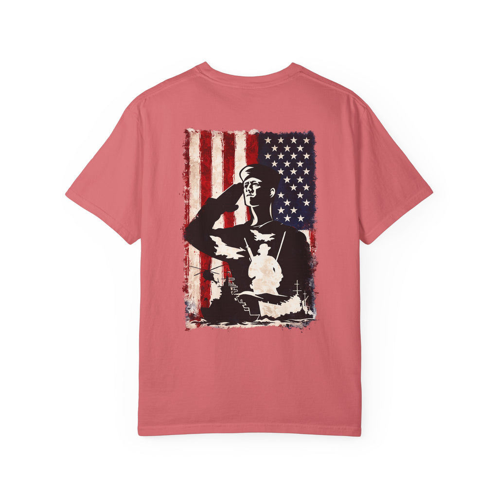 4th of July T-Shirt — 'We'll Put a Boot in Your Ass' Patriotic Military Tee